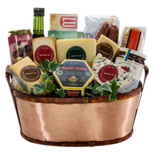 Huge Gourmet Cheese Basket