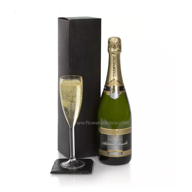 Bottle of Luxury Champagne