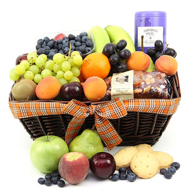 Baker Treat Fruit Basket