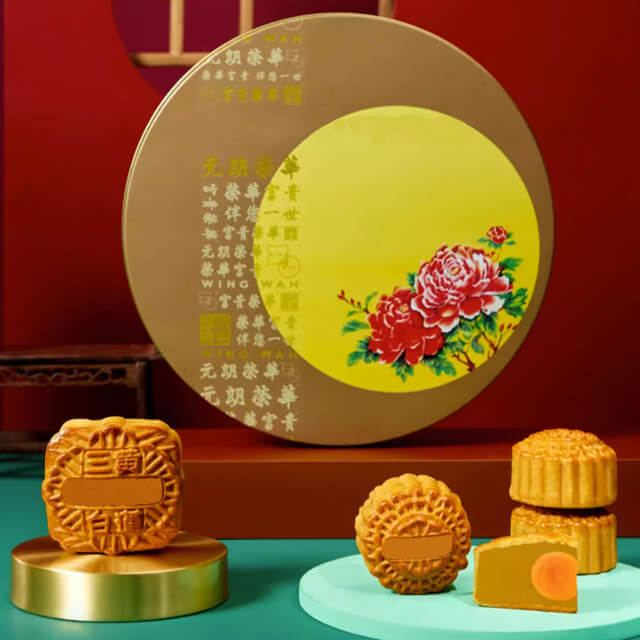 Wing Wah HK Lotus Seed Mooncakes - Mid Autumn Festival 2025