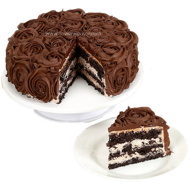 Chocolaty Rose Cake 1kg