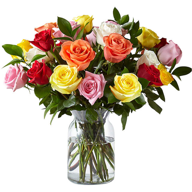 Mixed Roses 24