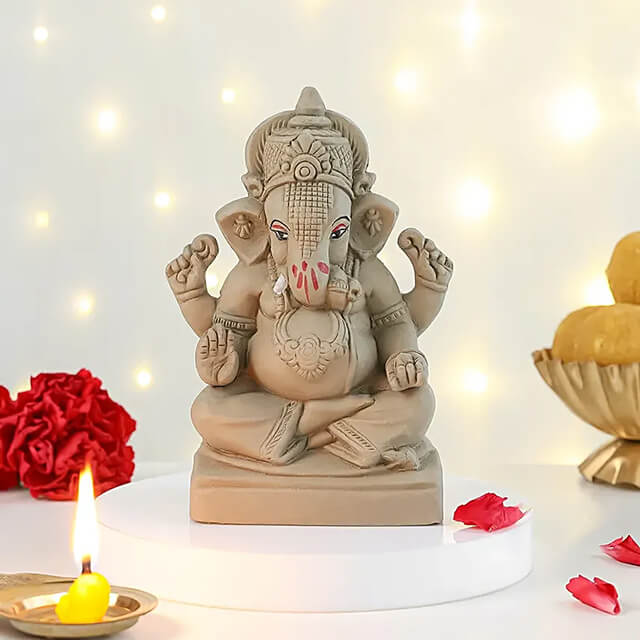 Eco-Friendly Plantable Ganesh Idol 2025