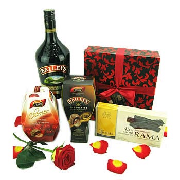 Baileys and Chocolates Basket