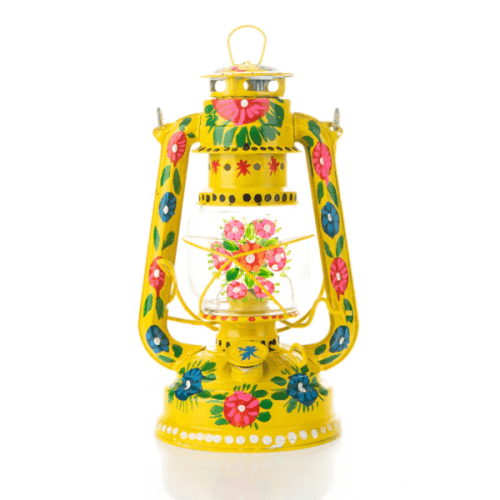 Yellow Truck Art Lantern - Deepavali 2025