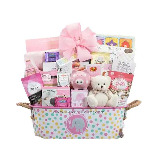Ultimate Baby Girl Gift Basket