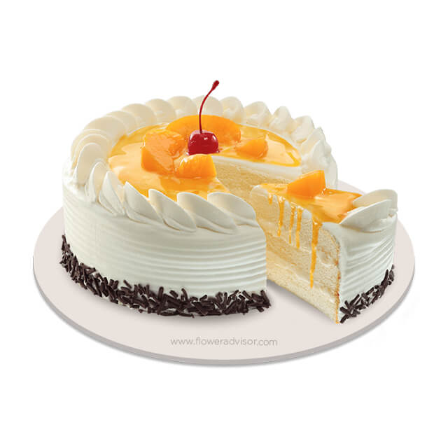 Peach Mango Symphony Cake