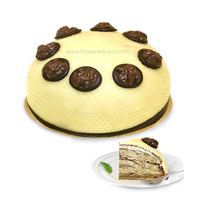Dessert Walnut Cream Cake