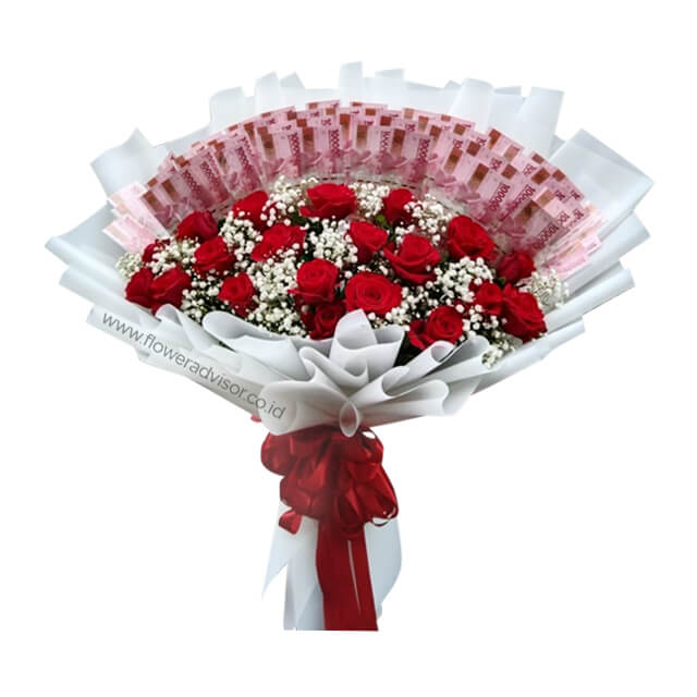 Money Bouquet (81 - 100 Lembar)
