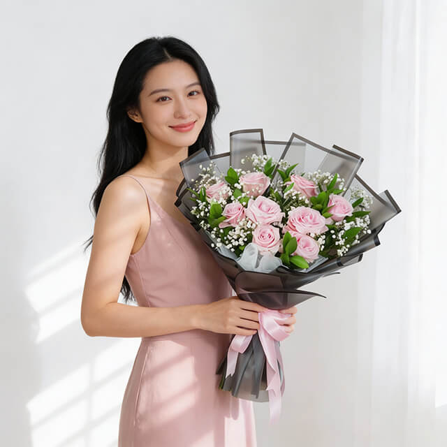 Wonder Flamingo Pink Rose - VDAY