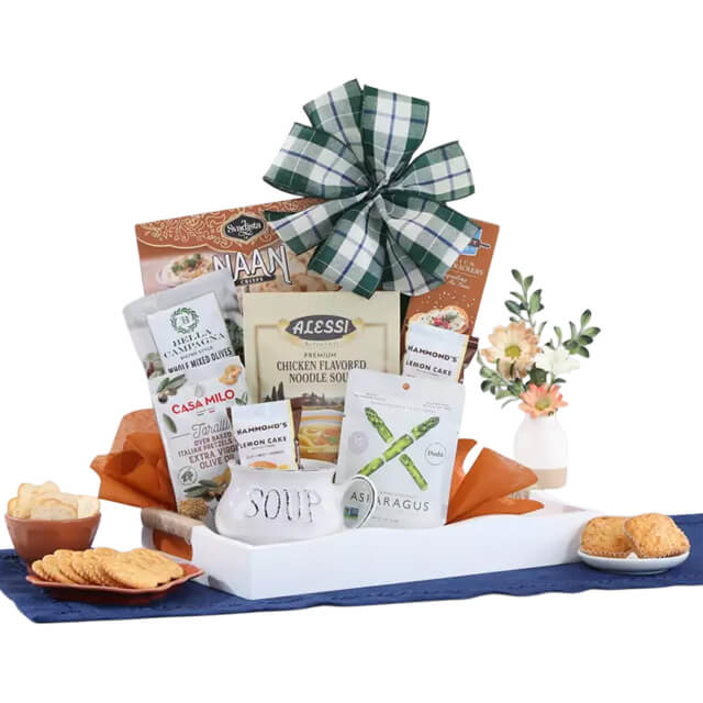 The Soups On Gift Basket